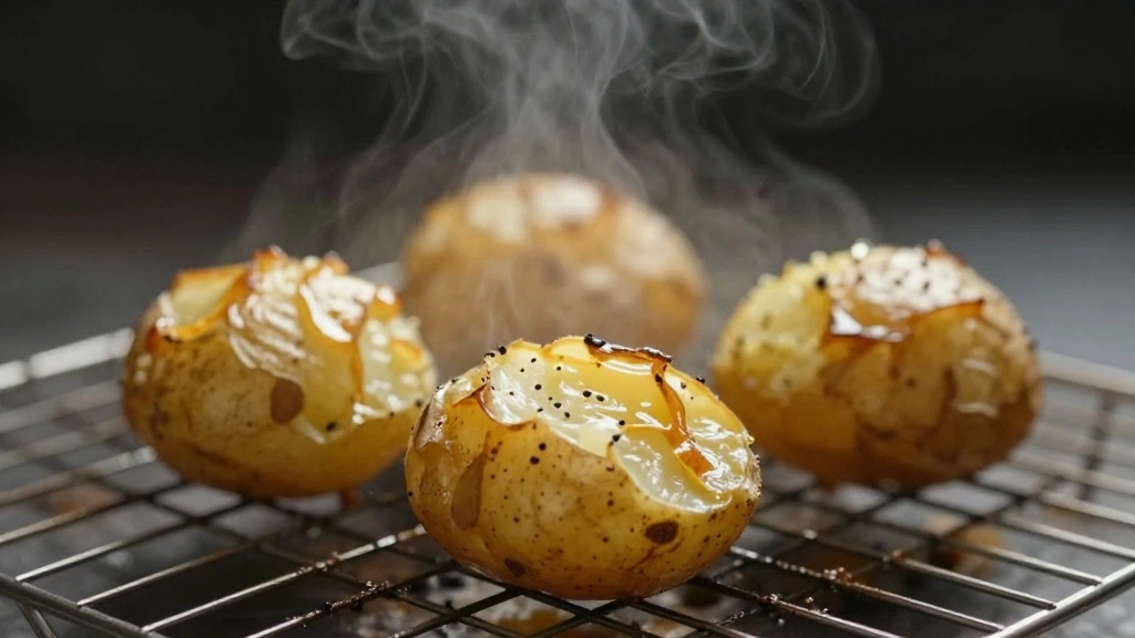 Perfect Baked Potato Recipe with Crispy Skin & Fluffy Inside - Step 7: Rest the Potatoes 1
