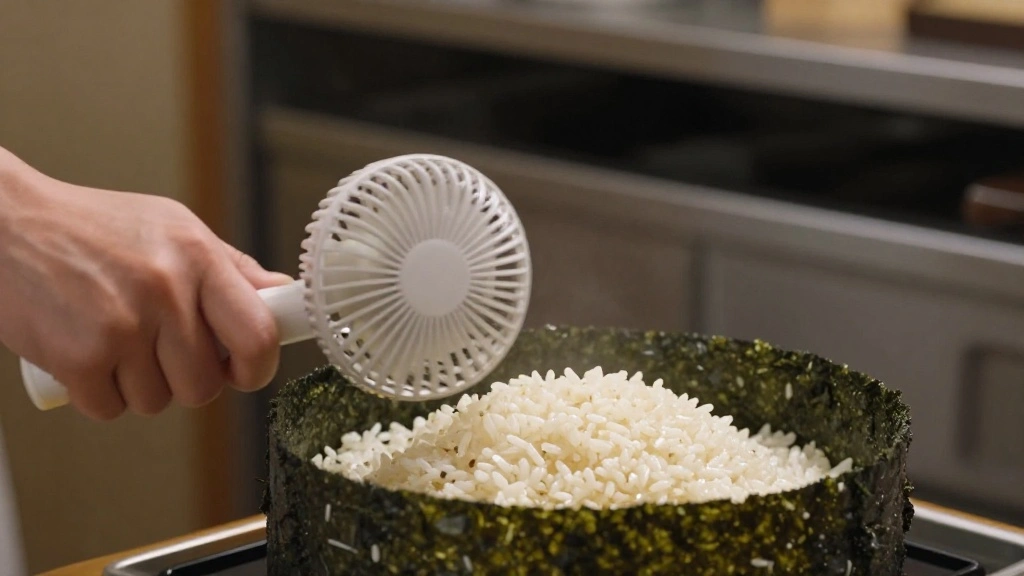 Perfect Sushi Rice Recipe for Homemade Sushi Nights - Step 5: Cool the Rice 1