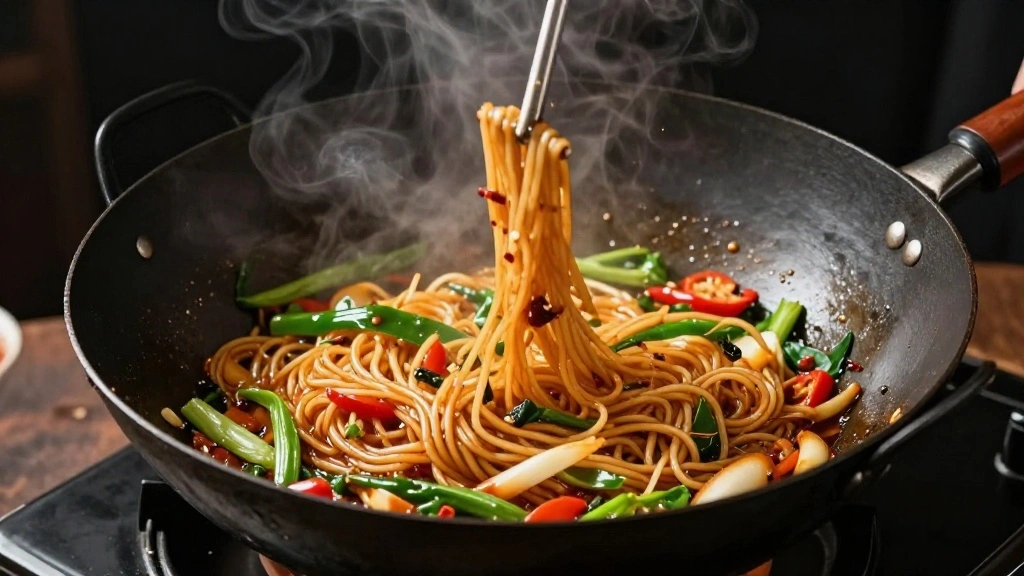 Quick Savory Peanut Butter Noodles Recipe - Step 5: Combine Noodles and Sauce 1