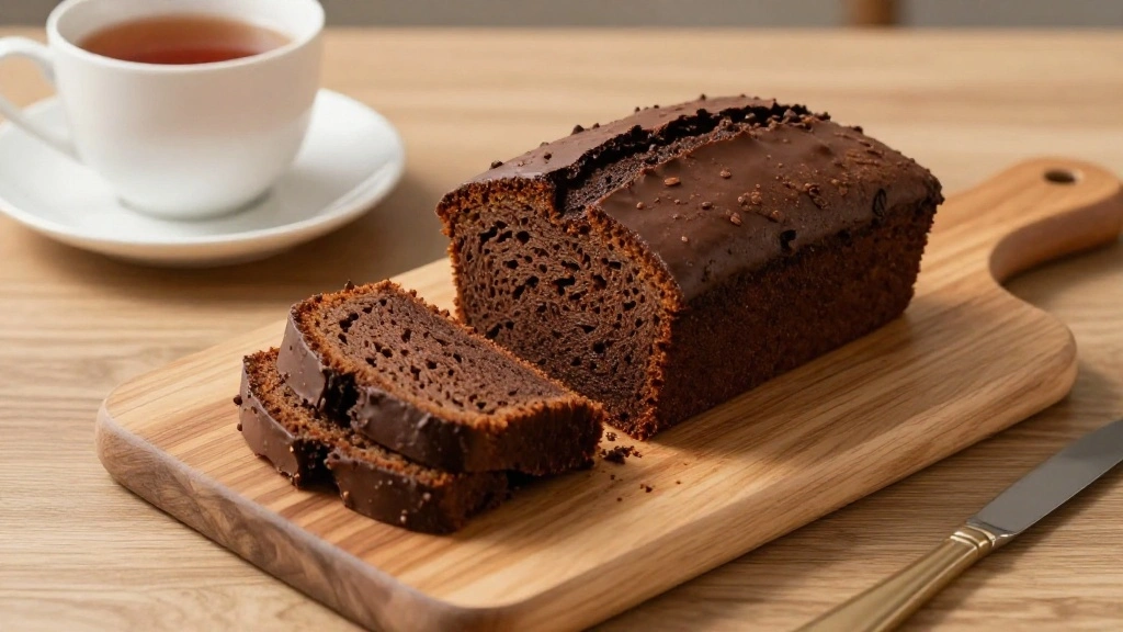 Simple Chocolate Loaf Cake for Tea Time - Step 10: Slice and Serve 1