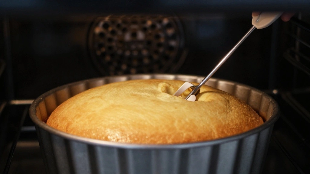 Soft and Creamy White Chocolate Cake - Step 8: Bake the Cake 1