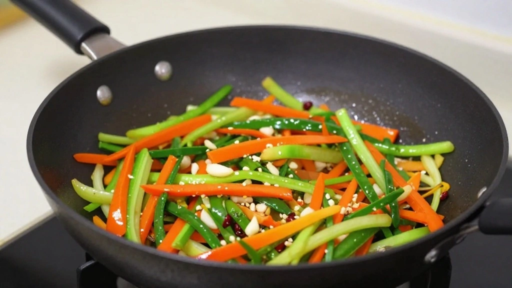 Sweet and Savory Mongolian Beef Noodles Recipe - Step 5: Sauté the Vegetables 1