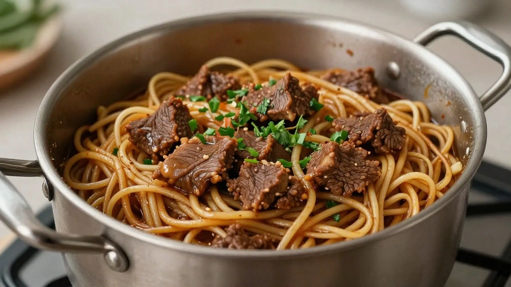 The Only Beef and Noodles Recipe You'll Ever Need - Step 8: Combine and Serve 1