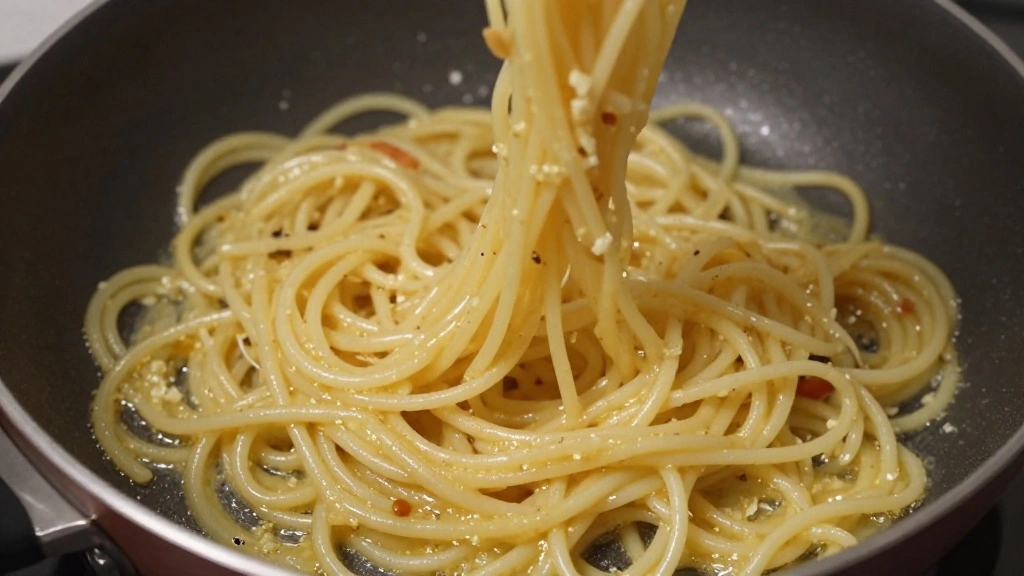 The Ultimate 10-Minute Garlic Butter Noodles - Step 5: Combine Pasta and Sauce 1