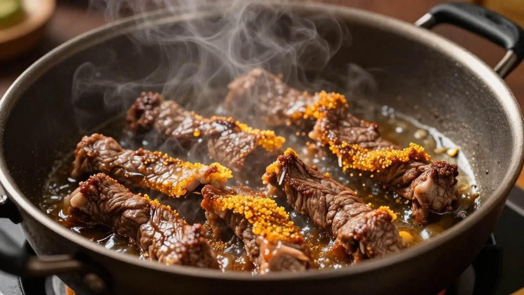 Unique French Onion Style Beef and Noodles Recipe - Step 3: Sear the Beef 1