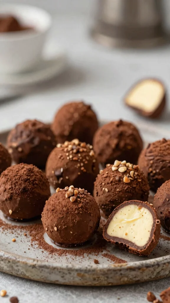 10 Chocolate Cheesecake Recipes Rich, Creamy and Decadent - 7. Chocolate Cheesecake Truffles 1
