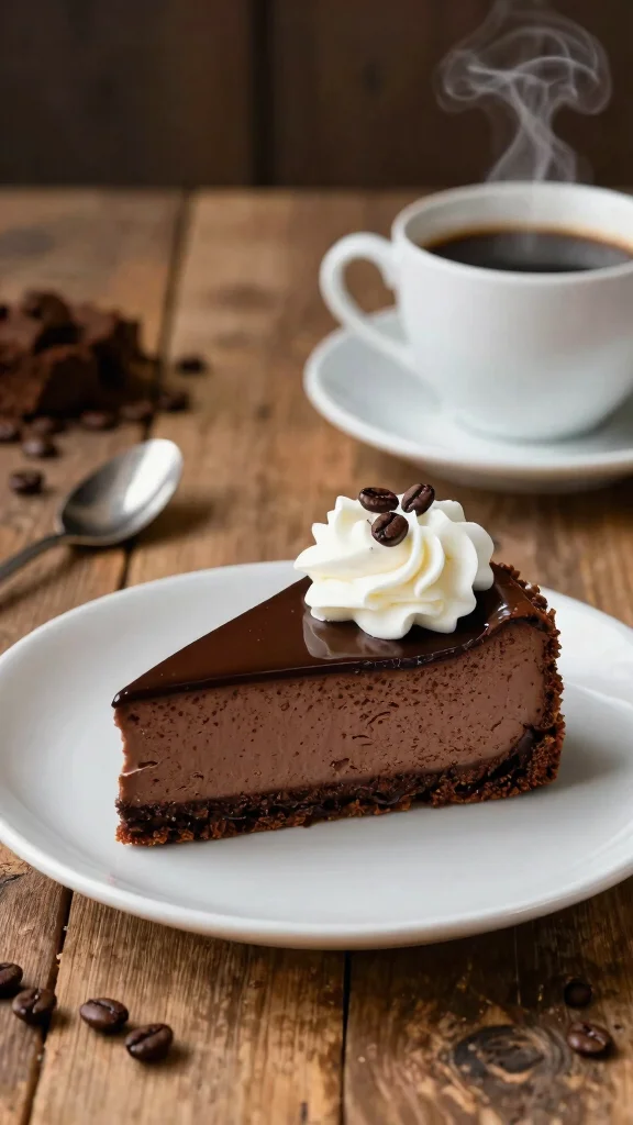10 Chocolate Cheesecake Recipes Rich, Creamy and Decadent - 9. Espresso Chocolate Cheesecake 1