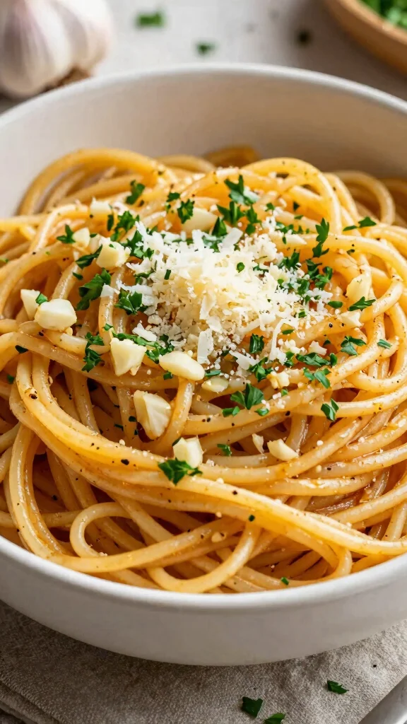 10 Noodles Recipes from Scratch That Beat Store-Bought Every Time - 10. Garlic Butter Noodles 1