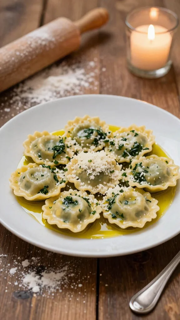10 Noodles Recipes from Scratch That Beat Store-Bought Every Time - 9. Ricotta & Spinach Ravioli 1