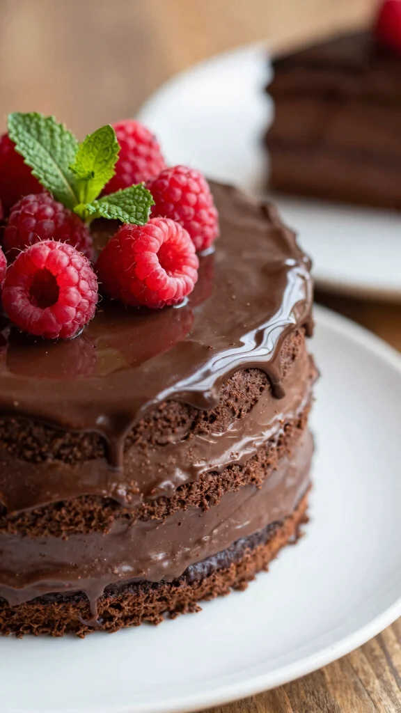 10 Sugar Free Chocolate Cake Recipes That Still Taste Indulgent - 1. Decadent Sugar Free Chocolate Cake 1