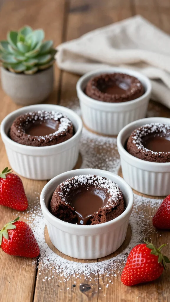 10 Sugar Free Chocolate Cake Recipes That Still Taste Indulgent - 2. Keto Chocolate Lava Cake 1