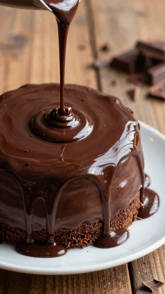 11 Chocolate Cake Filling Ideas to Elevate Your Next Cake - 1. Silky Chocolate Ganache 1