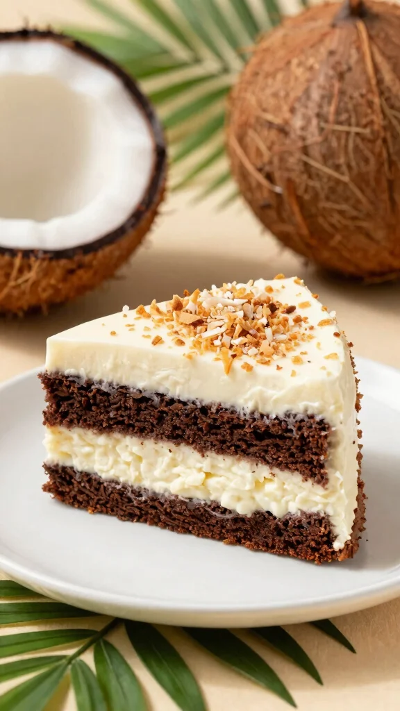 11 Chocolate Cake Filling Ideas to Elevate Your Next Cake - 10. Coconut Cream Filling 1