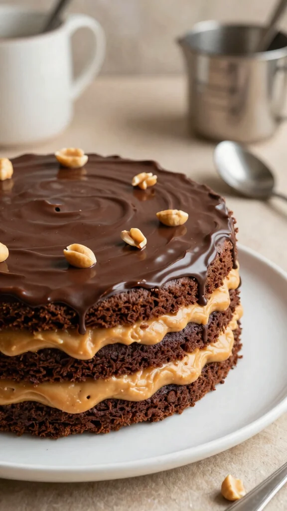 11 Chocolate Cake Filling Ideas to Elevate Your Next Cake - 9. Peanut Butter Filling 1