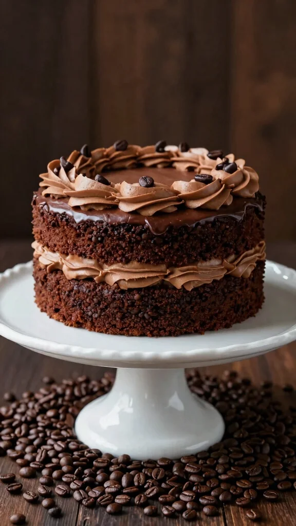11 Chocolate Cake Homemade Recipes That Taste Like Bakery Quality - 4. Chocolate Espresso Cake 1