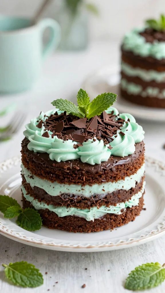 11 Chocolate Cake Homemade Recipes That Taste Like Bakery Quality - 9. Chocolate Mint Cake 1