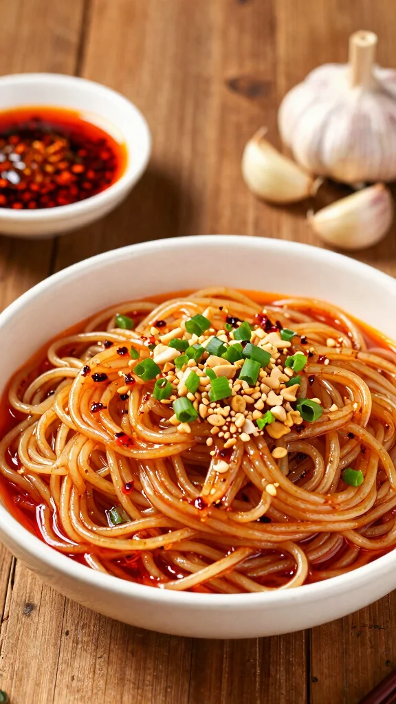 11 Cold Noodles Recipes Refreshing and Perfect for Summer - 1. Spicy Szechuan Cold Noodles 1