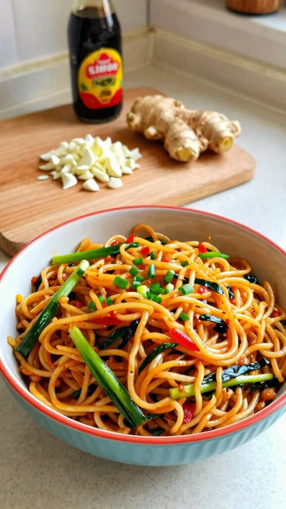 11 Noodles Recipes for Dinner: Quick, Easy and Family-Friendly - 1. Veggie-Packed Stir-Fried Noodles 1