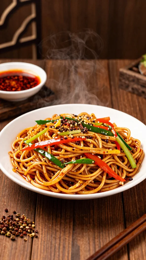 11 Noodles Recipes for Dinner: Quick, Easy and Family-Friendly - 8. Spicy Szechuan Noodles 1