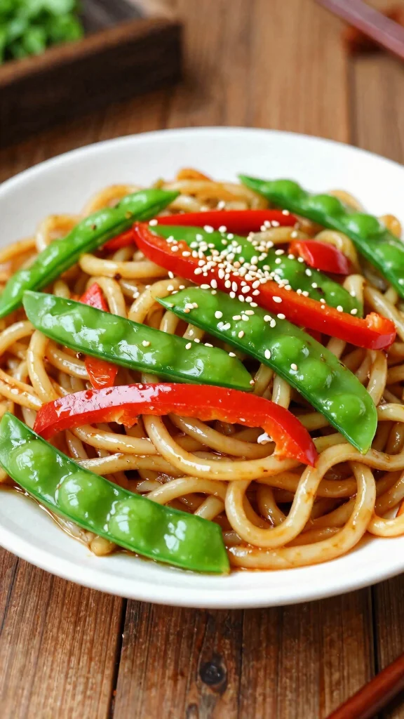11 One Pot Noodles Recipes for Easy Cooking and Cleanup - 2. Garlic Soy Noodle Stir-Fry 1