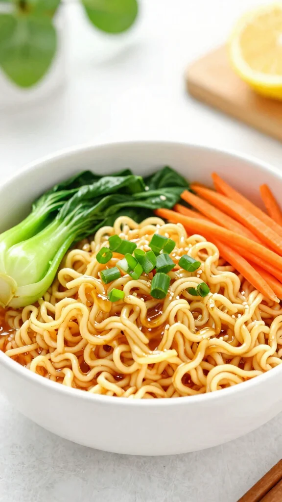 11 One Pot Noodles Recipes for Easy Cooking and Cleanup - 4. One-Pot Veggie Ramen 1