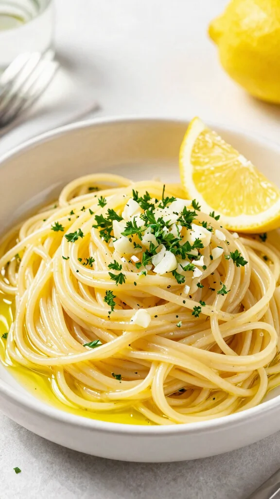 11 One Pot Noodles Recipes for Easy Cooking and Cleanup - 5. Lemon Garlic Pasta 1