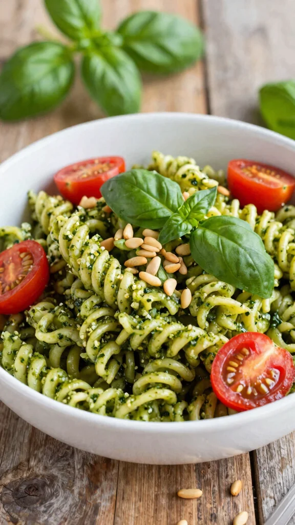 11 One Pot Noodles Recipes for Easy Cooking and Cleanup - 8. One-Pot Pesto Pasta 1