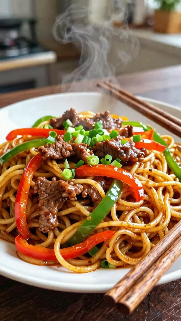 12 Chinese Noodles Recipes for Authentic Flavors at Home - 1. Classic Beef Chow Mein 1
