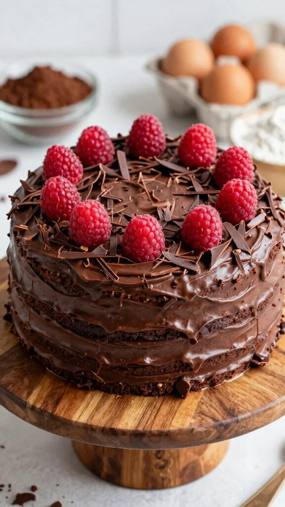 12 Chocolate Cake Using Cocoa Powder Recipes Deep and Intense - 1. Classic Rich Chocolate Cake 1