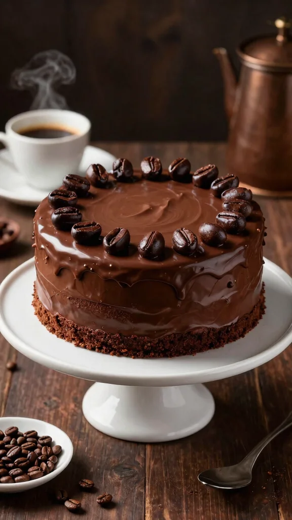 12 Chocolate Cake Using Cocoa Powder Recipes Deep and Intense - 7. Chocolate Espresso Cake 1