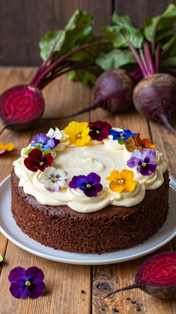 12 Chocolate Cake Using Cocoa Powder Recipes Deep and Intense - 8. Chocolate Beetroot Cake 1