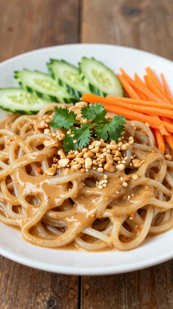 12 Stir Fry Noodles Recipes: Fast, Flavorful, and Versatile - 2. Thai Peanut Noodles 1