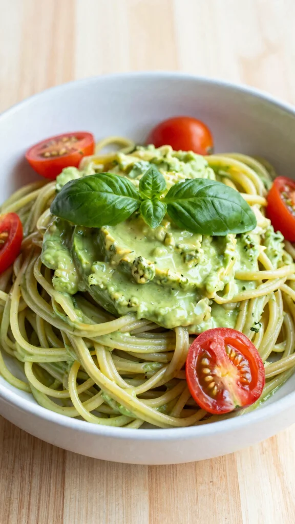 12 Stir Fry Noodles Recipes: Fast, Flavorful, and Versatile - 7. Creamy Avocado Noodles 1