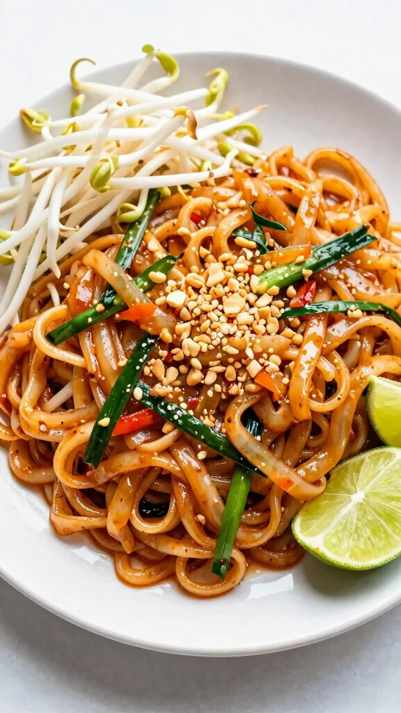 12 Vegetarian Noodles Recipes Hearty, Healthy and Satisfying - 12. Veggie Pad Thai 1