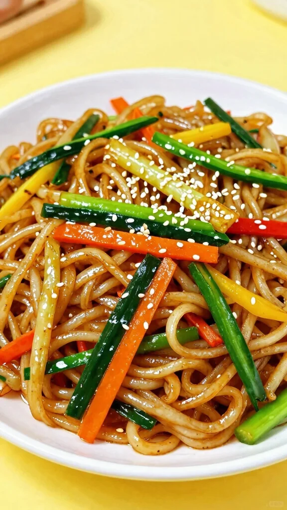 12 Vegetarian Noodles Recipes Hearty, Healthy and Satisfying - 8. Chinese Vegetable Chow Mein 1