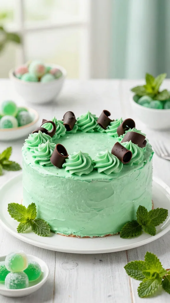 13 Chocolate Cake from Scratch Recipes Better Than Any Box Mix - 11. Chocolate Mint Cake 1