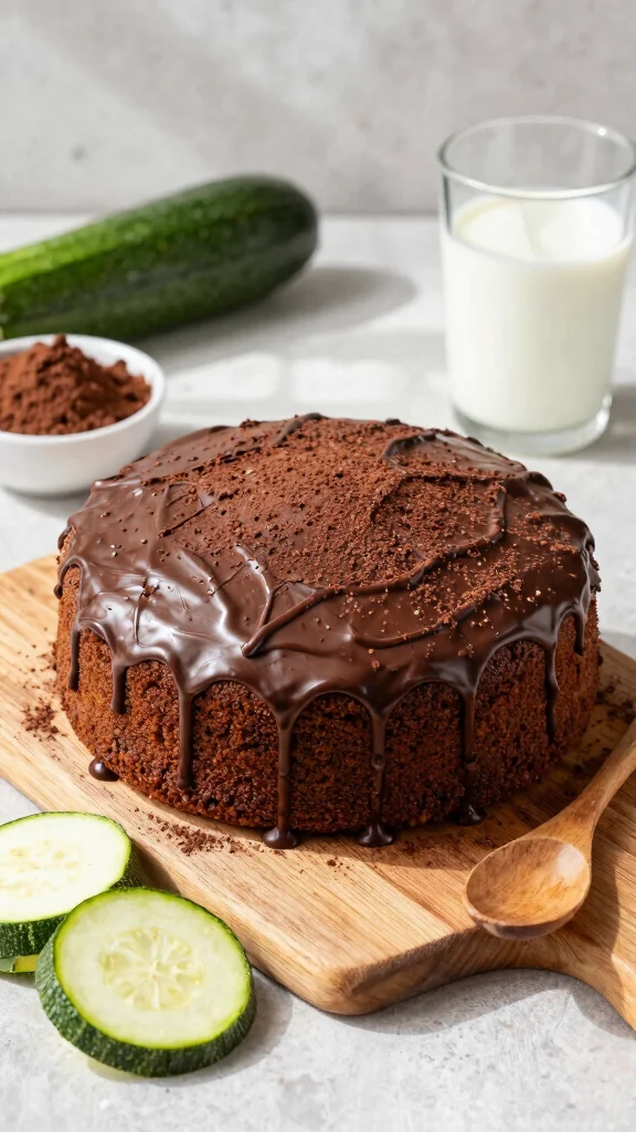 13 Chocolate Zucchini Cake Recipes Moist, Healthy and Sneaky Good - 1. Classic Chocolate Zucchini Cake 1