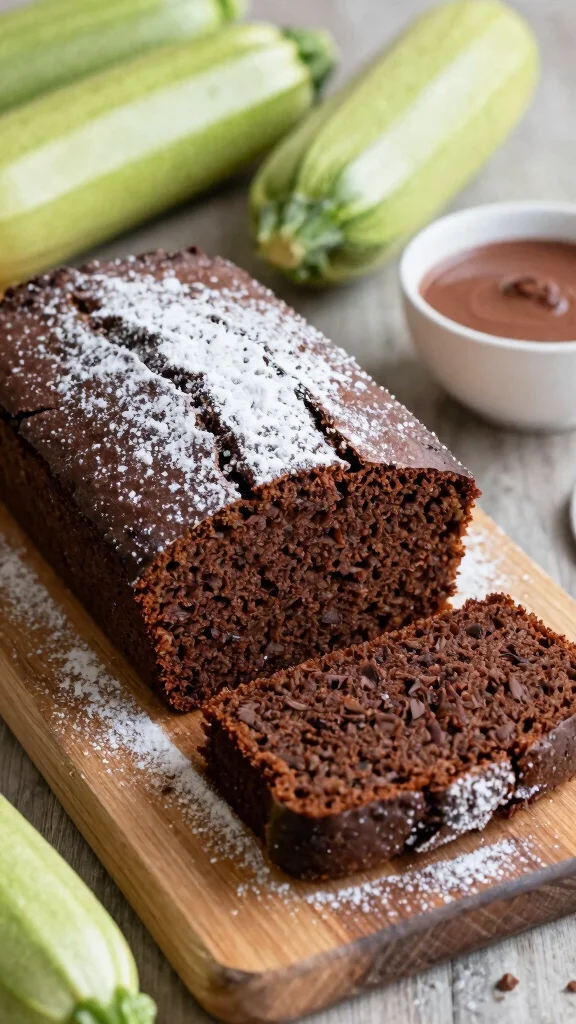 13 Chocolate Zucchini Cake Recipes Moist, Healthy and Sneaky Good - 13. Chocolate Zucchini Loaf Cake 1