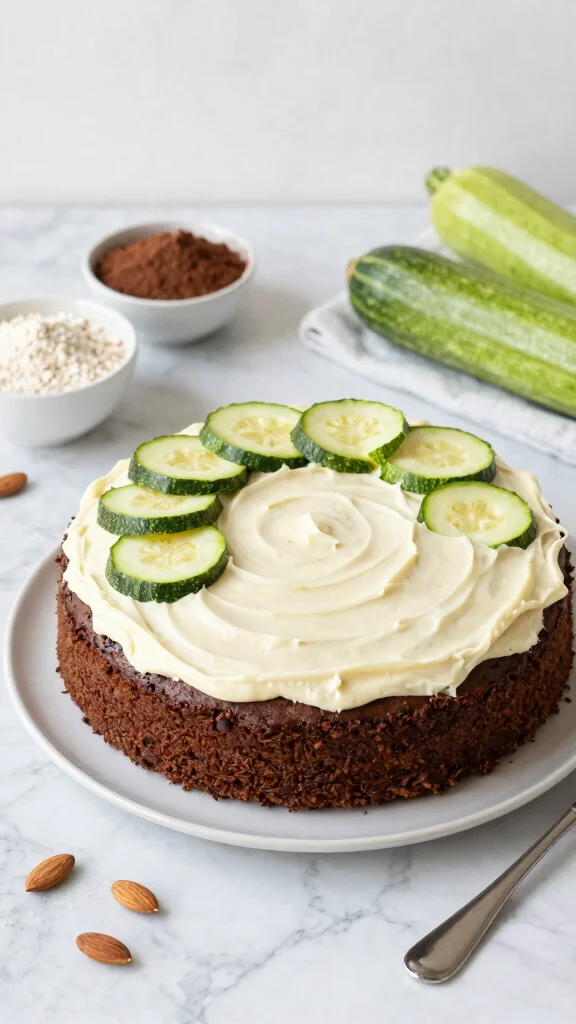 13 Chocolate Zucchini Cake Recipes Moist, Healthy and Sneaky Good - 4. Gluten-Free Chocolate Zucchini Cake 1