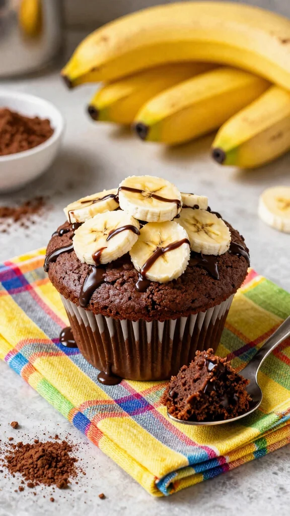 13 Quick Chocolate Cake Recipes When Cravings Strike Fast - 3. Chocolate Banana Mug Cake 1