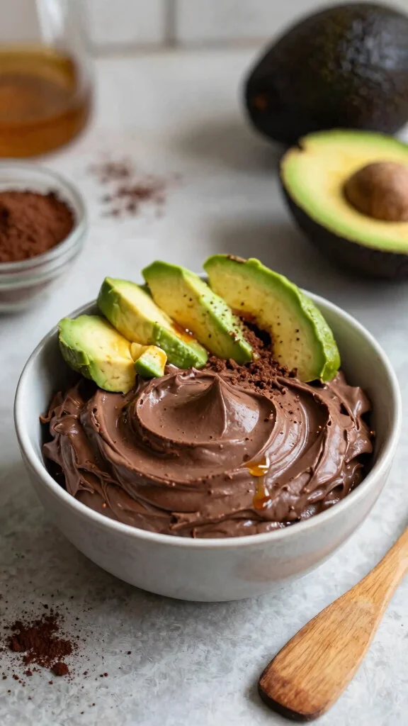 14 Chocolate Cake Frosting Recipes from Classic to Creative - 2. Vegan Chocolate Avocado Frosting 1