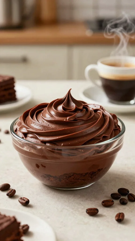 14 Chocolate Cake Frosting Recipes from Classic to Creative - 6. Chocolate Espresso Frosting 1