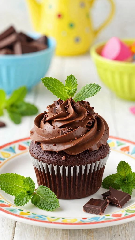 14 Chocolate Cake Frosting Recipes from Classic to Creative - 8. Mint Chocolate Frosting 1