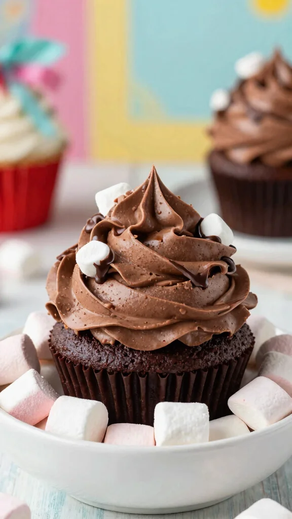14 Chocolate Cake Frosting Recipes from Classic to Creative - 9. Chocolate Marshmallow Frosting 1