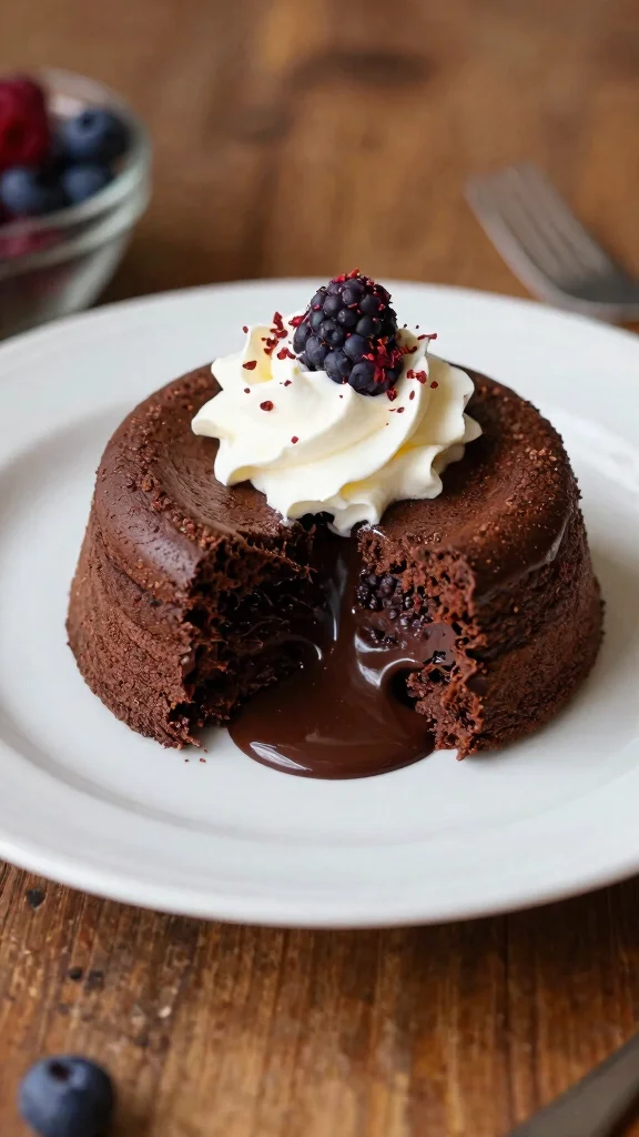 14 Chocolate Cake Mix Recipes Transformed into Gourmet Desserts - 1. Decadent Chocolate Lava Cake 1