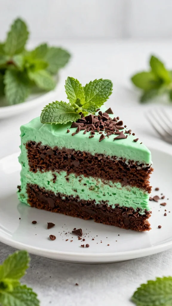 14 Chocolate Cake Mix Recipes Transformed into Gourmet Desserts - 11. Chocolate Mint Delight 1