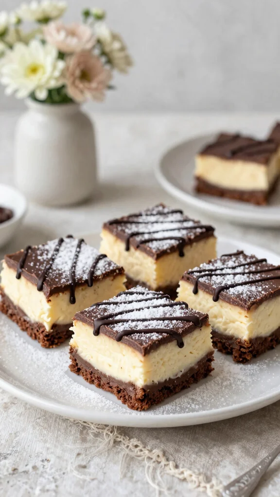 14 Chocolate Cake Mix Recipes Transformed into Gourmet Desserts - 3. Chocolate Cheesecake Bars 1