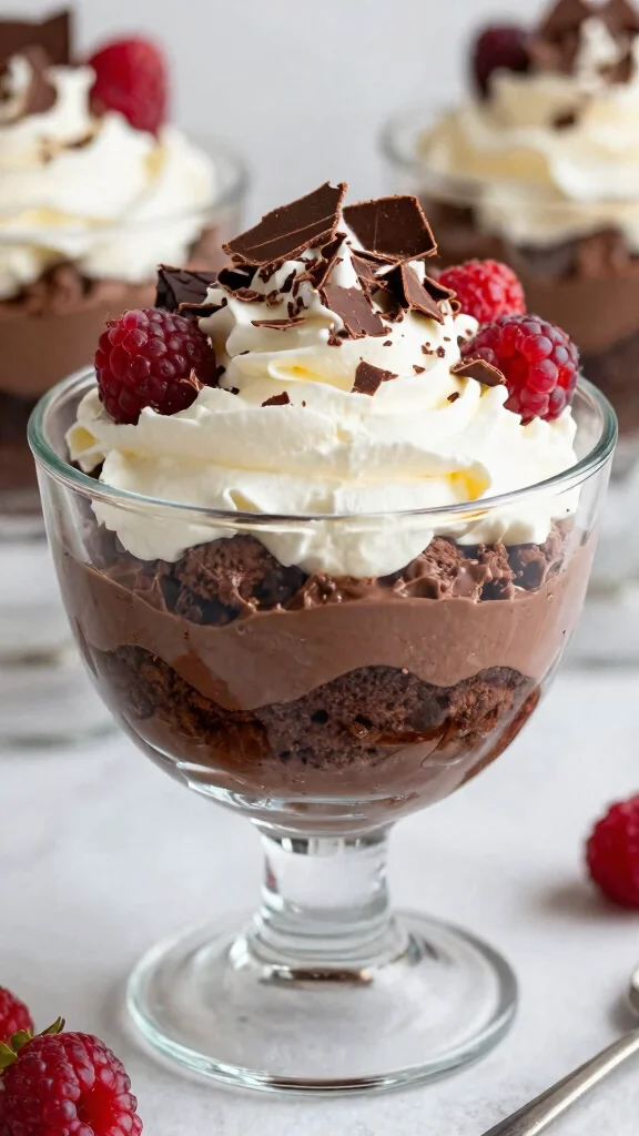 14 Chocolate Cake Mix Recipes Transformed into Gourmet Desserts - 7. Chocolate Trifle Delight 1