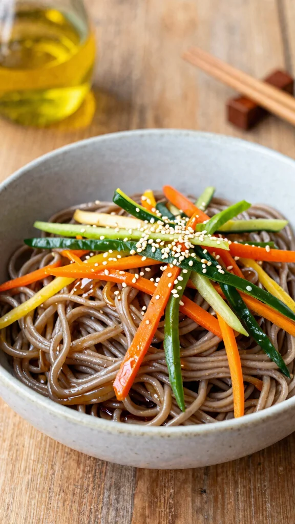 14 Easy Noodles Recipes Ready in Under 30 Minutes - 8. Cold Soba Noodle Salad 1