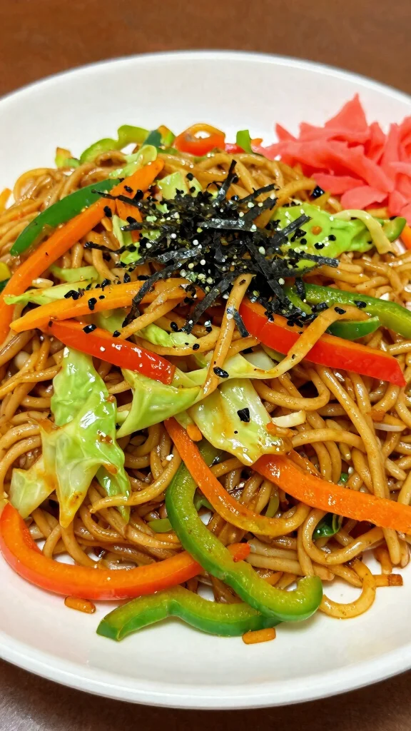 14 Japanese Noodles Recipes from Ramen to Soba - 10. Yakisoba 1